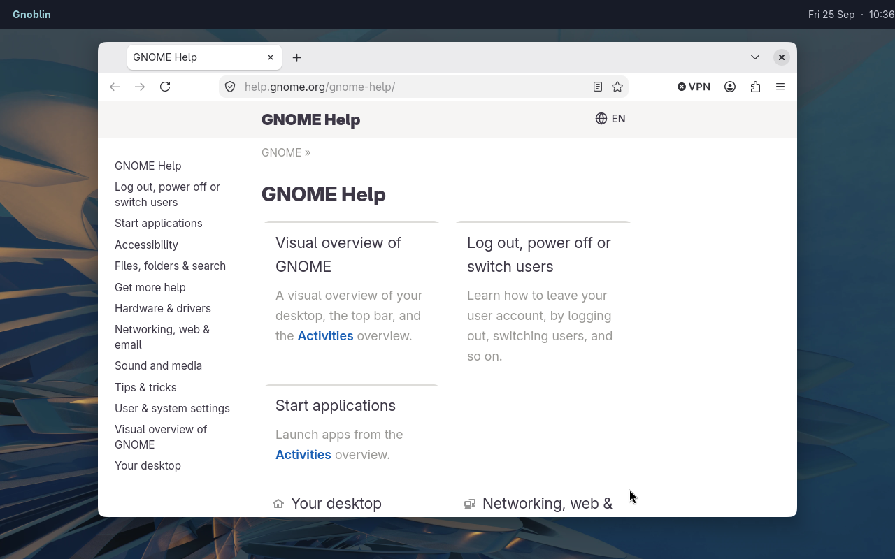 Firefox with rounded corners and a Gnoblin shadow beneath Waybar